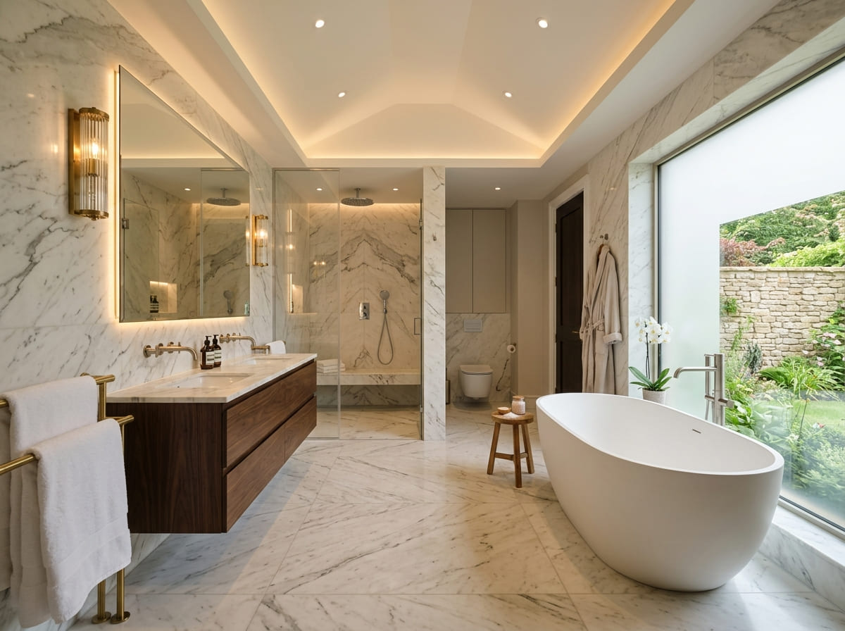 Custom Bathroom Renovation in Collinsville