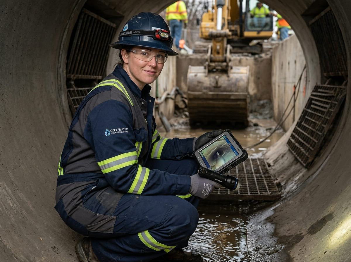 Sewer Line Inspection & Replacement in Collinsville